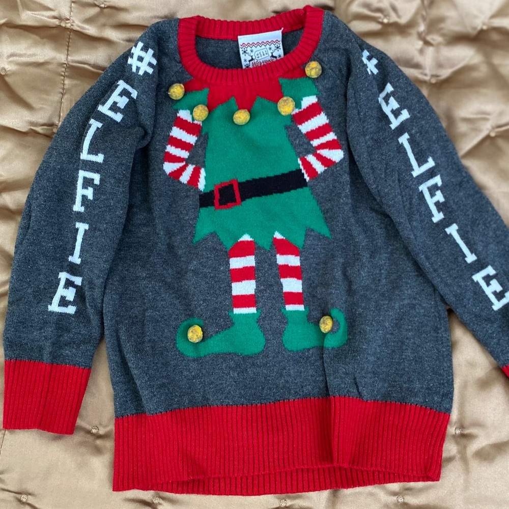 Kids ugly Christmas sweater